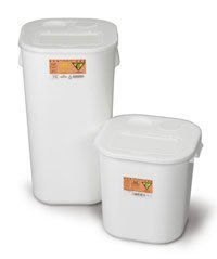 Sharps Container, Chemo-Tainers Locking Top, Model #9751 , 8 Gallon, 1 Each, By Action Industries
