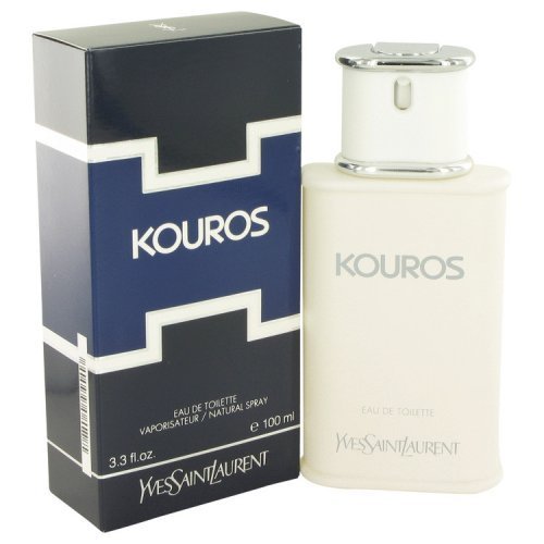 Yves Saint Laurent Kouros Eau de Toilette, Cologne for Men, 3.4 Oz