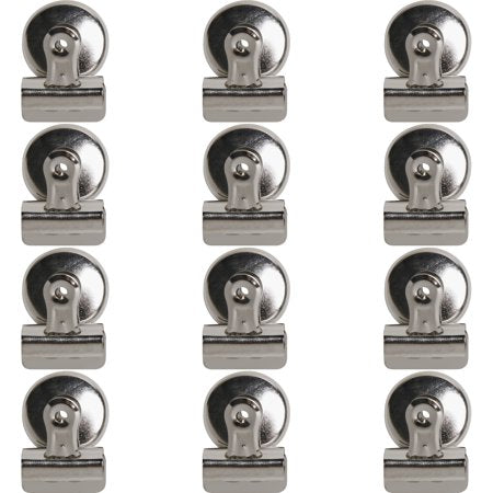 Business Source Magnetic Grip Clips Box of 12, 1 Box Each, By Business Source