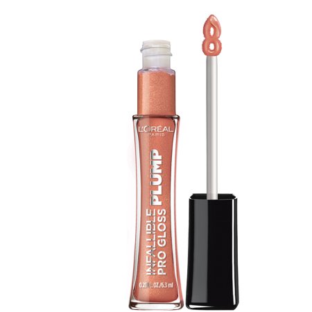 L'Oreal Paris Infallible Pro Gloss Plump Lip Gloss Lucid Glow 0.21oz, 1 Each by L'Oreal