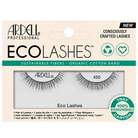 Ardell Eco Lashes Long False Eyelashes Reusable Gray 1 Pair
