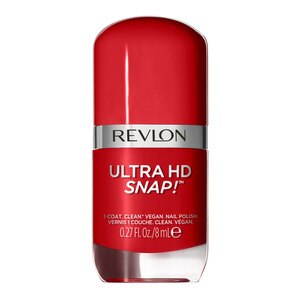 Ultra HD Snap Vegan Glossy Nail Polish 030 Cherry On Top 0.27 Fl oz, 1 Each, By Revlon