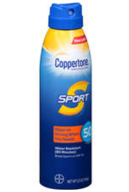 Coppertone Sport Spf50 Spray 5.5oz