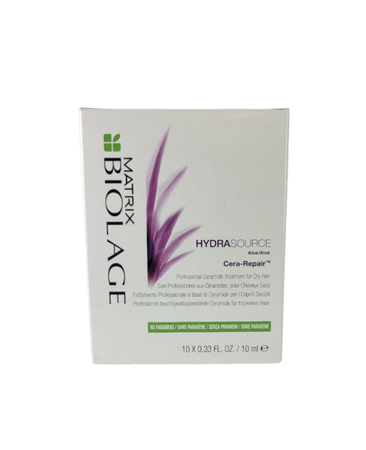 Matrix Biolage Hydro Source Cera-Repair, .33 Fl Oz, 10 Count, 1 Box Each, By Matrix LLC