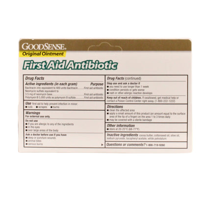 GoodSense Triple Antibiotic Original Ointment, 1 oz, 1 Each, By Perrigo