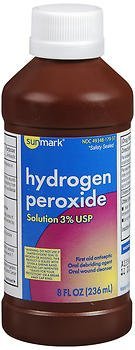 Sunmark Hydrogen Peroxide 3% Solution 8 Fl. Oz.