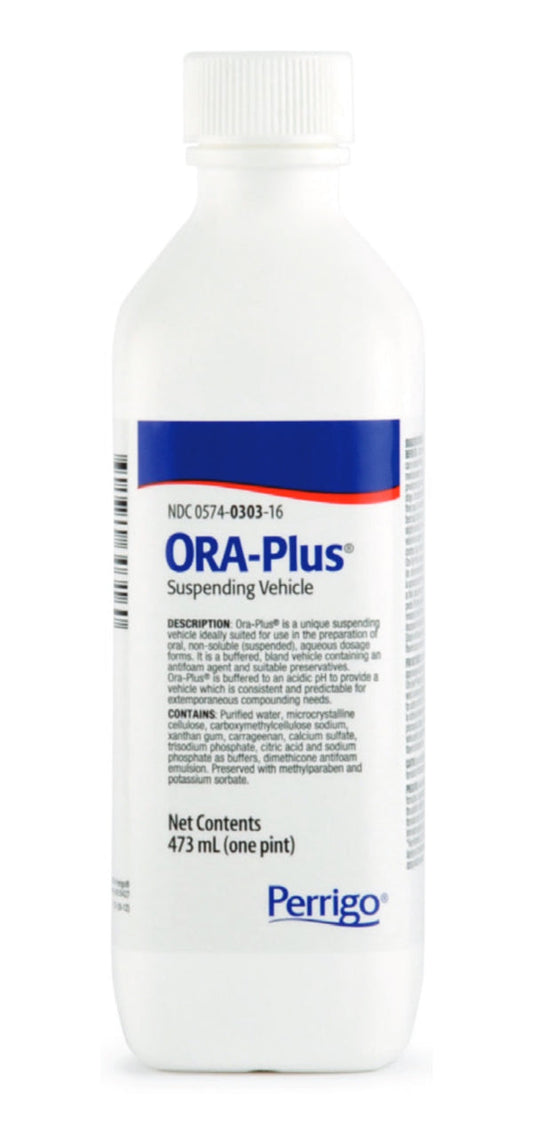 Ora-Plus Oral Suspending Vehicle By Paddock - 16 Oz