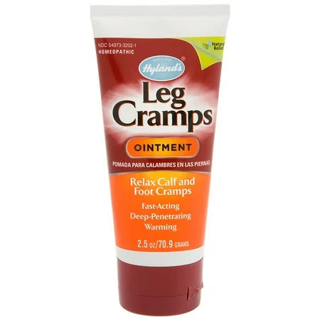 Leg Cramp Ointment 2.5 Oz, Natural Relief of Foot Cramps and Leg Cramps, 1 Each, By Hylands