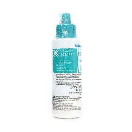 Microtek Medical Fluid Solidifier Isosorb 1,200 cc Bottle 2 oz, 1 Each, By Ecolab