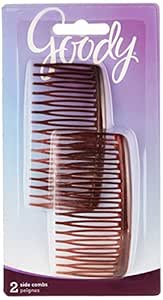 Women's Classics Mock Tort Comb, Side, 0.51 Inch, 2 CT, 1 Each, By Goody