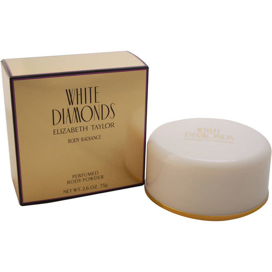 Elizabeth Taylor White Diamonds (W) Dusting Powder 2.6 Oz