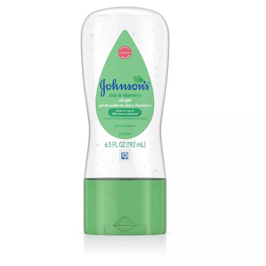 Johnsons Oil Gel Aloe 6.5z