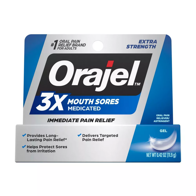 Orajel Mouth Sore Medicated Gel 0.42oz