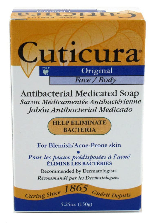 Cuticura Antibacterial Medicated Soap 5.25oz