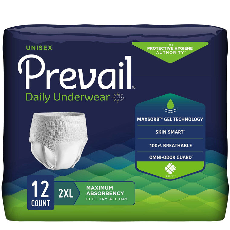 Prevail Protective Underwear, 2x-Large