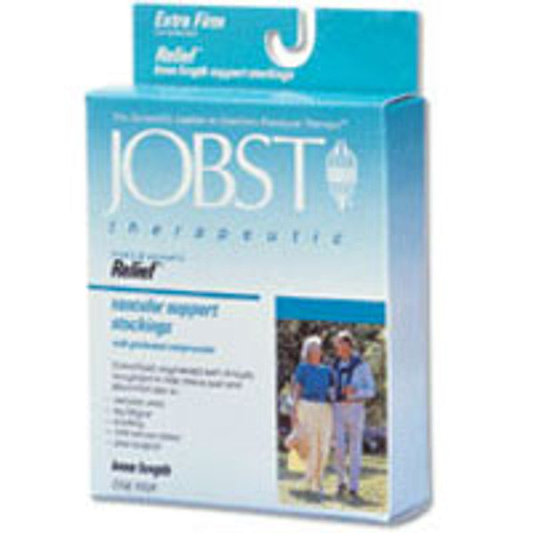 Jobst Knee-High Relief Hose 30-40 mmHg Beige Medium - All