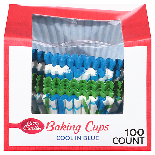 Betty Crocker Cupcake Liners - Cool In Blue