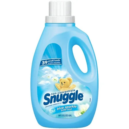 Snuggle Liquid Fabric Softener Blue Sparkle 39 Loads 64Oz, 1 Each, By Snuggle