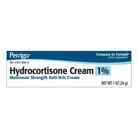 Hydrocortisone 1% Anti-itch Cream 1 Oz, 1 Each, By Perrigo