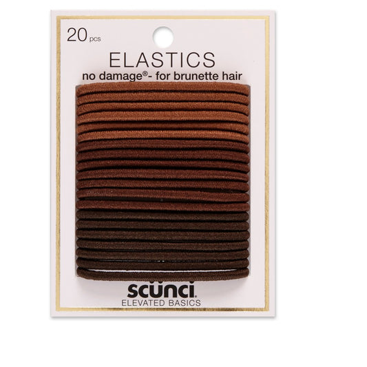 Scunci No Damage Nylon Elasti 20ct