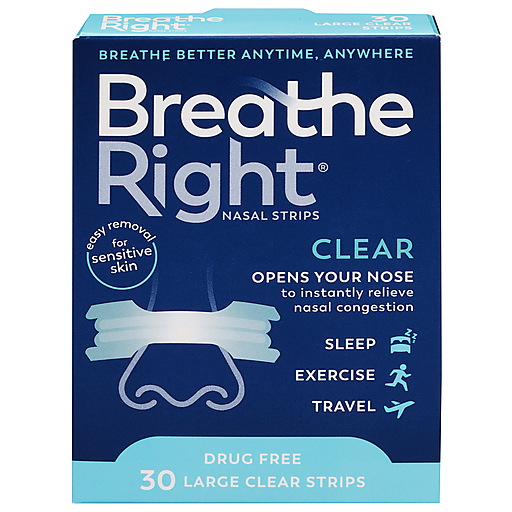 Breathe/R Clr Strip Lge 30