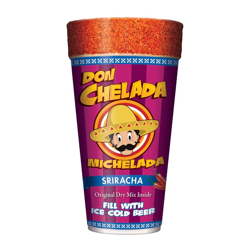 Don Chelada Beer Salt Sriracha Cup 24pk