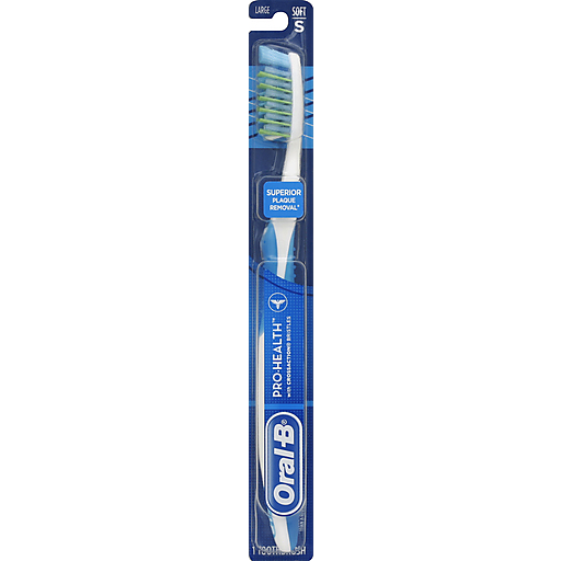 Oral B Pro-Health With Crossaction Bristles, 60 Soft, Large, Various Colors, One Count