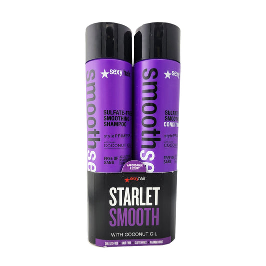 Sexy Hair Starlet Smooth Kit Duo 10.1 Oz., 1 Set Each, By Sexy Hair Concepts