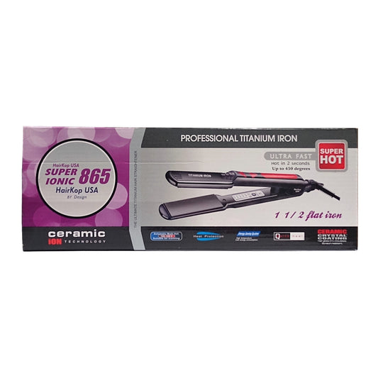 Obliphica Titanium Blake Flat Iron Up To 450 Degrees 1 Inch