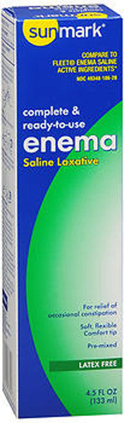 Sunmark Enema Saline Laxative