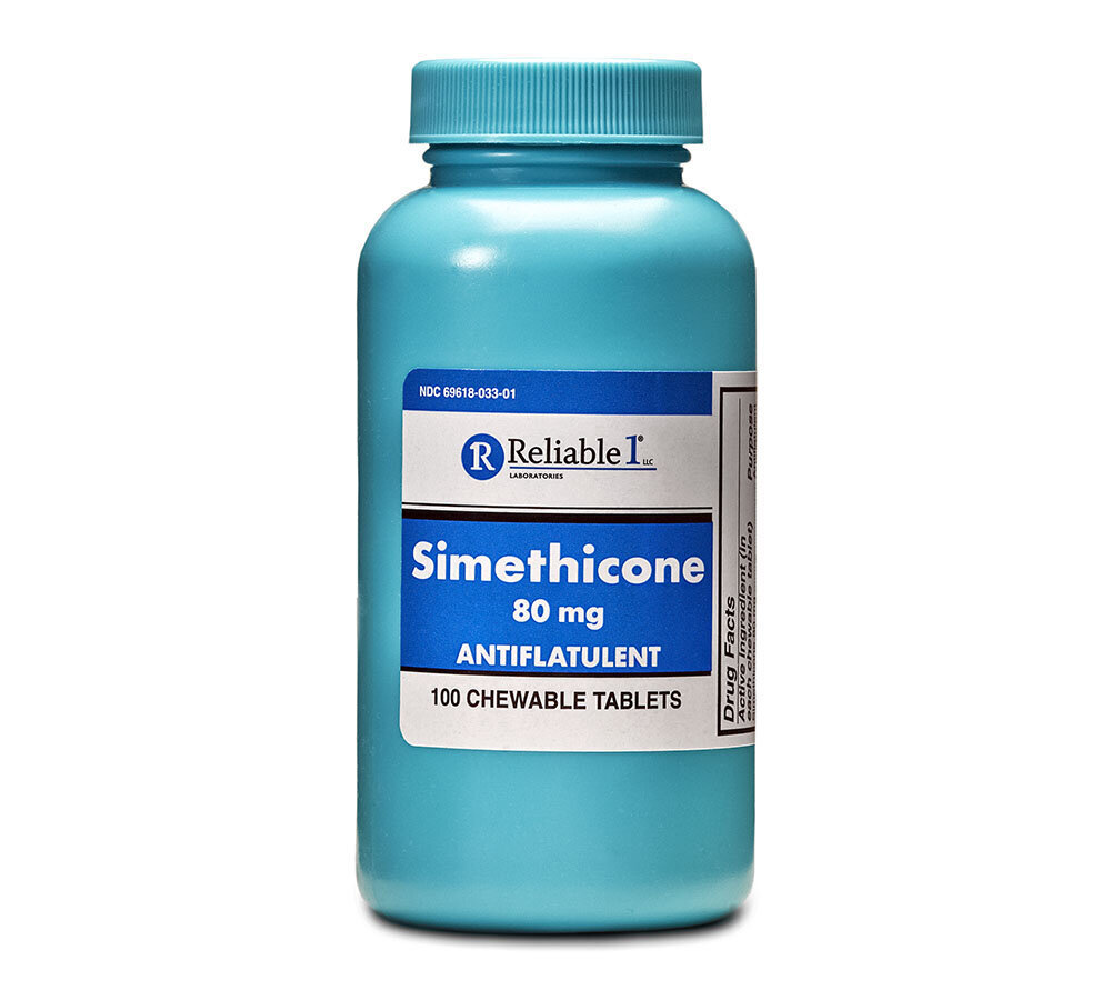 Simethicone 80mg Chw Reli 100