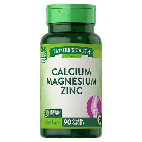 Nature's Truth Calcium Mag Zinc Tab 90