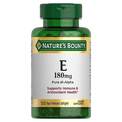 Nature's Bounty - Pure dl-Alpha Vitamin E - 400IU 120.00 ct