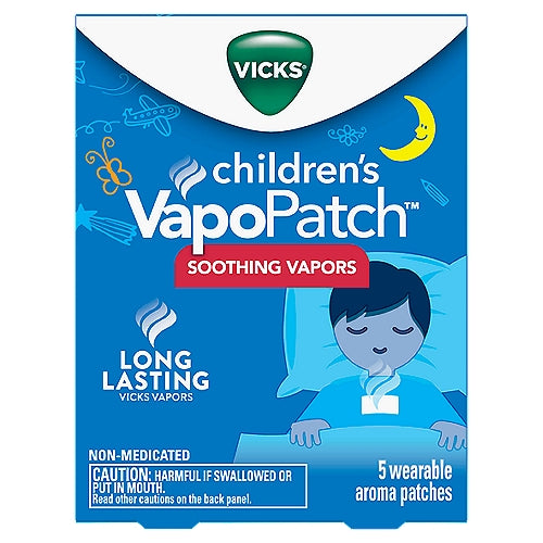 Vicks Children's VapoPatch with Long Lasting Soothing Vapors - Menthol - 5ct