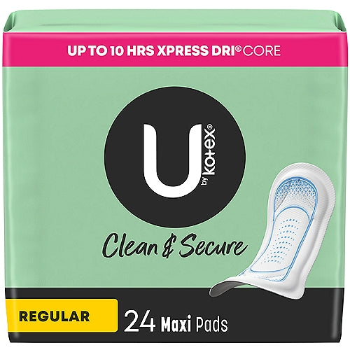 U By Kotex Maxi Pad 24x6