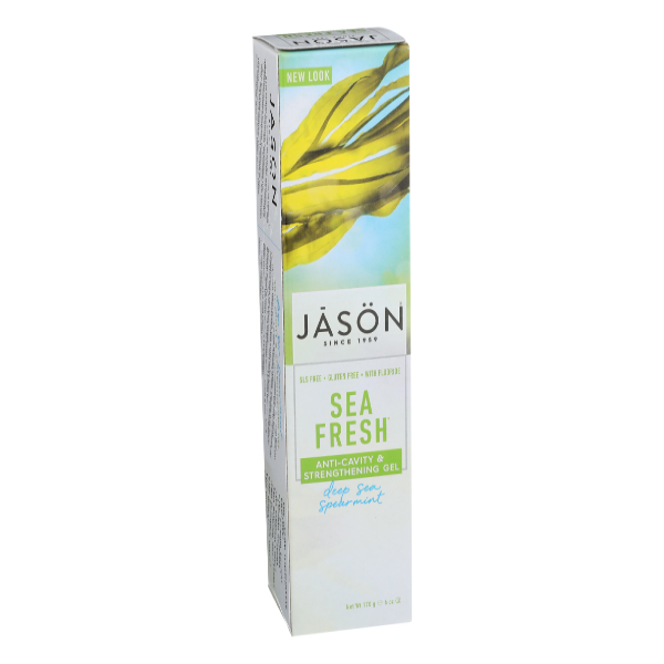 Jason Toothpaste Sea Fresh Plus Coq10 Gel 6 Oz By Natural Products