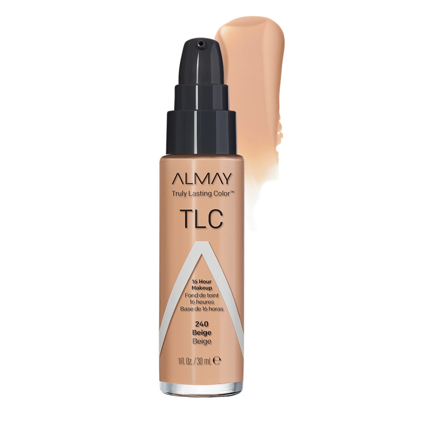 Almay TLC Truly Lasting Color 16 Hour Makeup, SPF 15, Beige, 1 fl oz