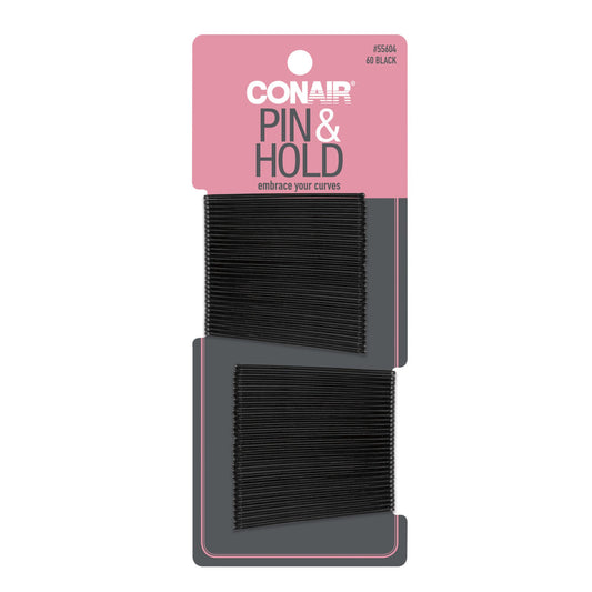 Conair CuRevloned Bobby Pins Black - 60 Pk