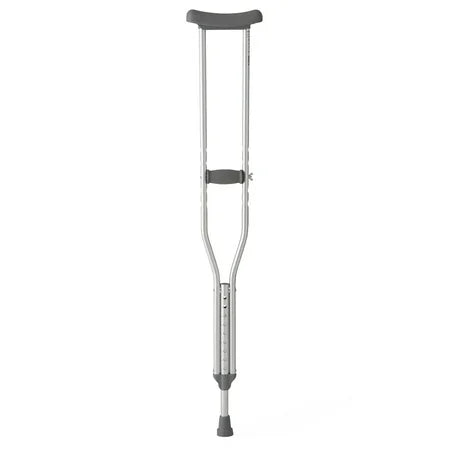 Standard Aluminum Crutches, 1 Pair Each, By Medline Industries