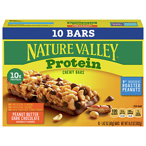 Nv Prtn Chwy Bars Pb Drk Choc 10ct