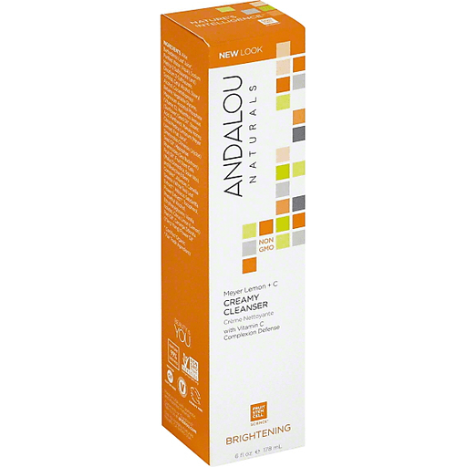 Andalou Naturals Creamy Meyer Lemon Cleanser