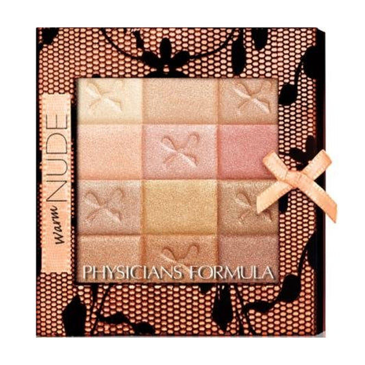 Physicians Formula Shimmer Strips All-In-1 Custom Nude Palette For Face & Eyes Warm Nude