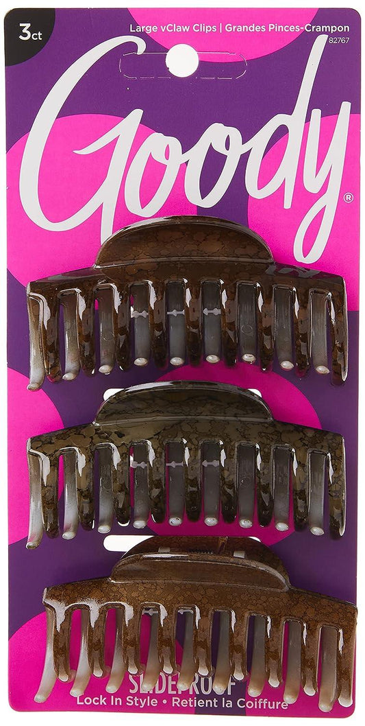 Goody Classic Half Moon Claw Clip 3CT 1 pack