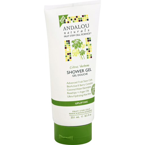 Andalou Citrus Verbena Uplifting Shower Gel (6/8.5 Oz)