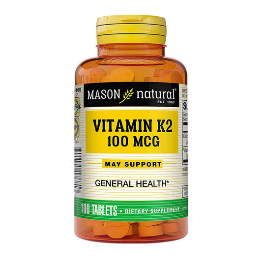 Vitamin K2 Tablets 100mcg 100ct