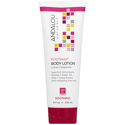 Andalou Naturals 1000 Roses Soothing Body Lotion