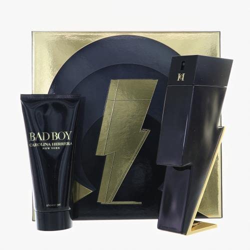 Bad Boy Gift Set 100ml EDT + 100ml Shower Gel, 1 Set by Carolina Herrera