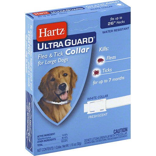 Hartz Ultra Guard Reflecting Flea & Tick Collar For Dogs Fits Up To 26” Necks