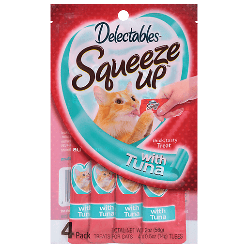 Delectables Squeeze Up With Tuna 4-Ct In 1-Pack