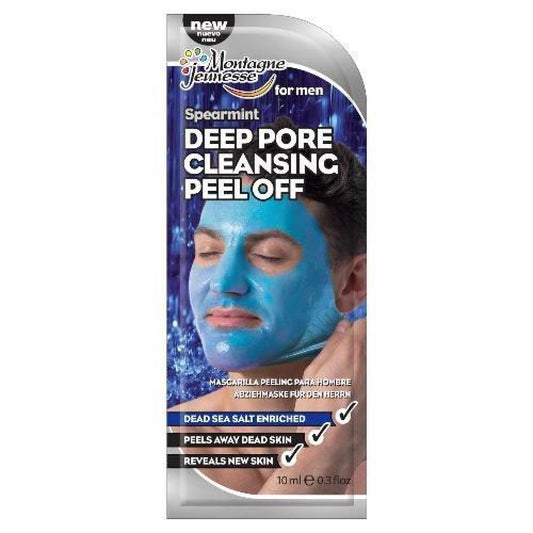 Montagne Jeunesse Jennesse For Men Deep Pore Cleansing Peel Off Spearmint